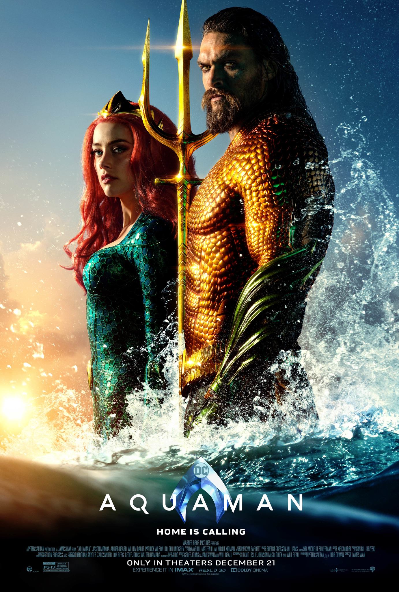 Aquaman - (2018 movie) poster