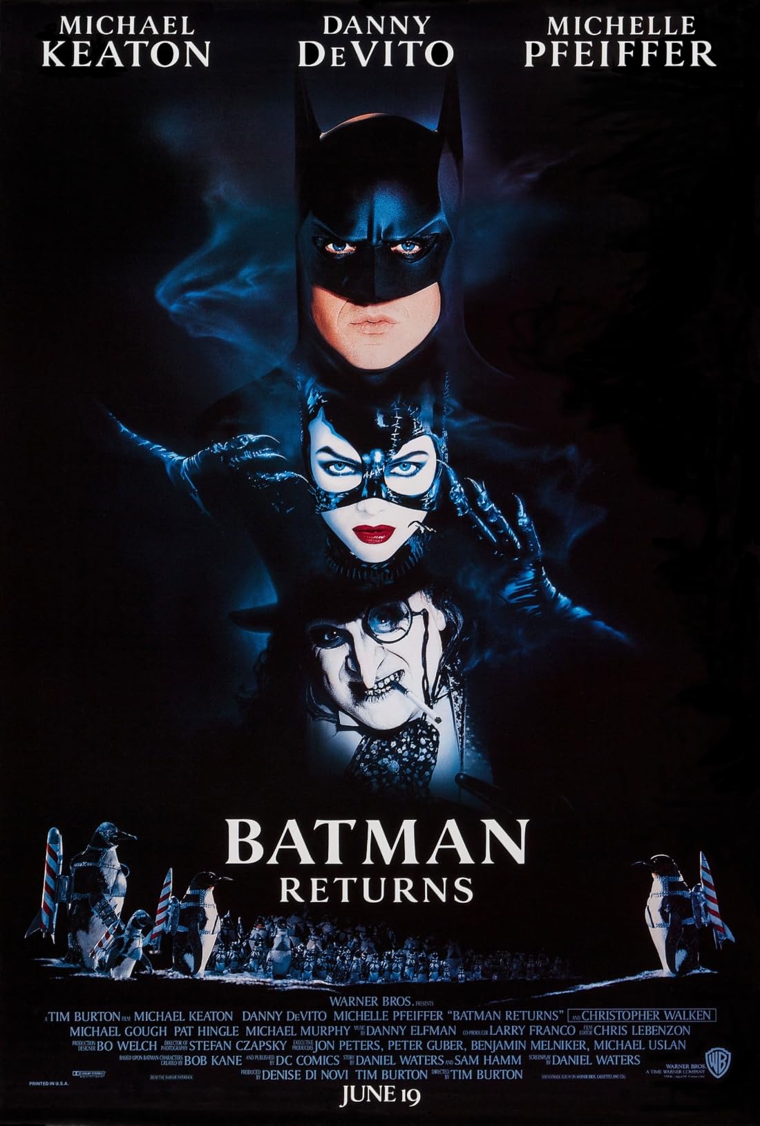 Batman Returns - (1992 movie) poster