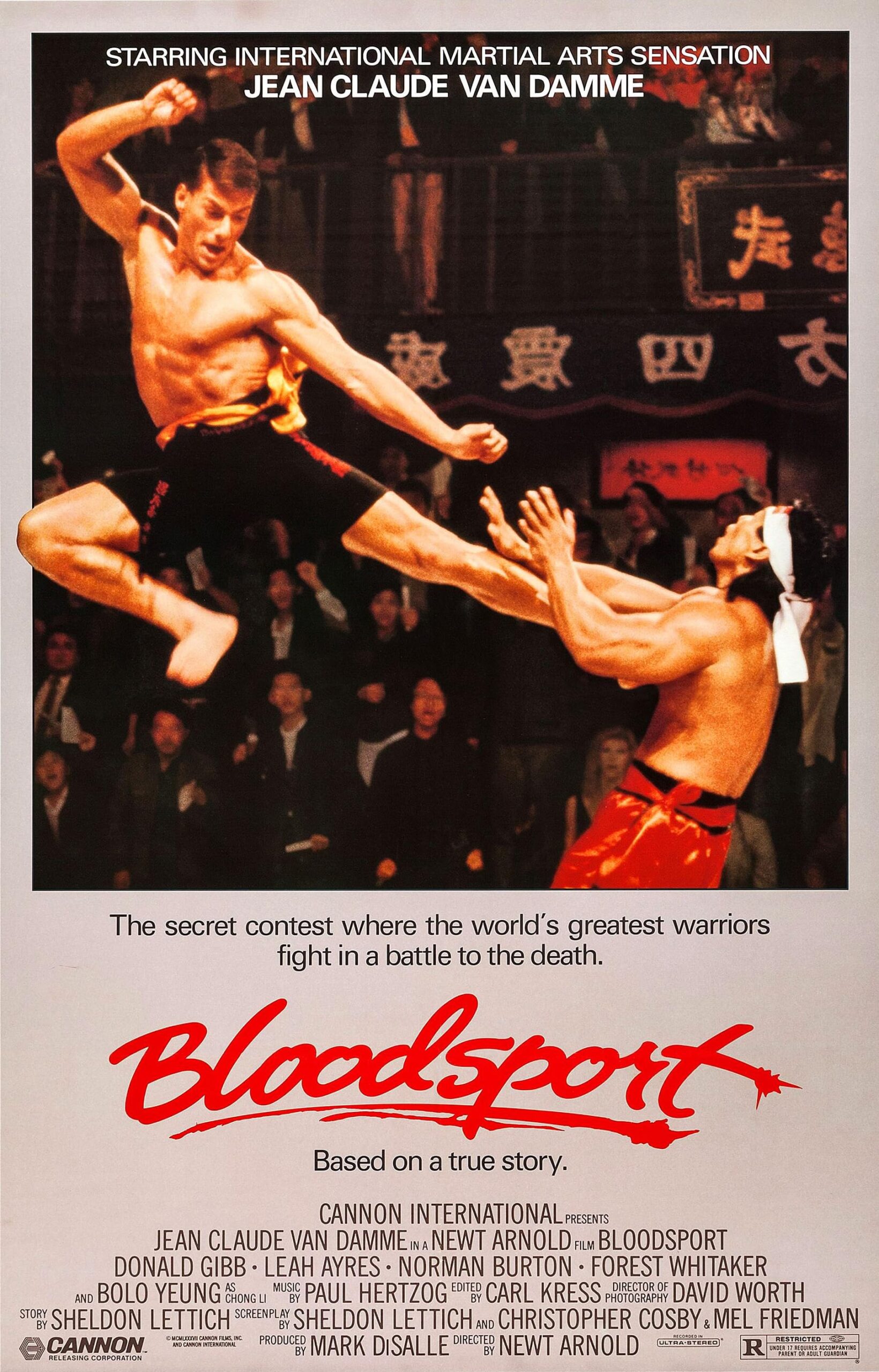 Bloodsport - (1988 movie) poster