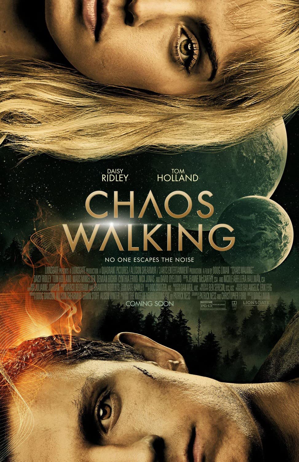 Chaos Walking - (2021 movie) poster