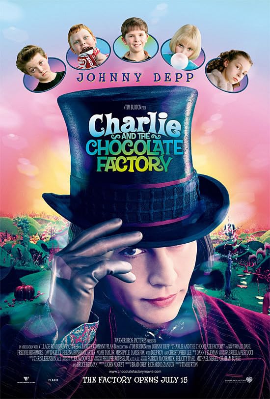 Charlie and the Chocolate Factory - (2005 movie) poster