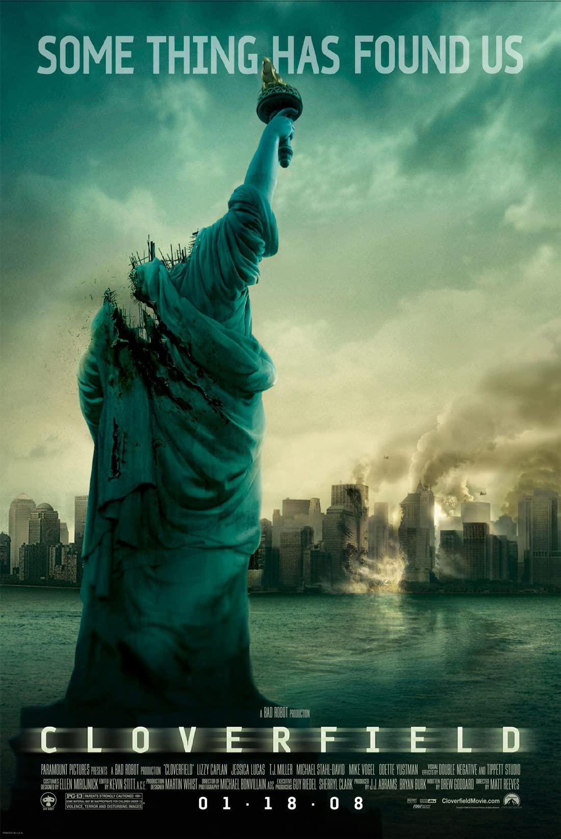 Cloverfield - (2008 movie) poster