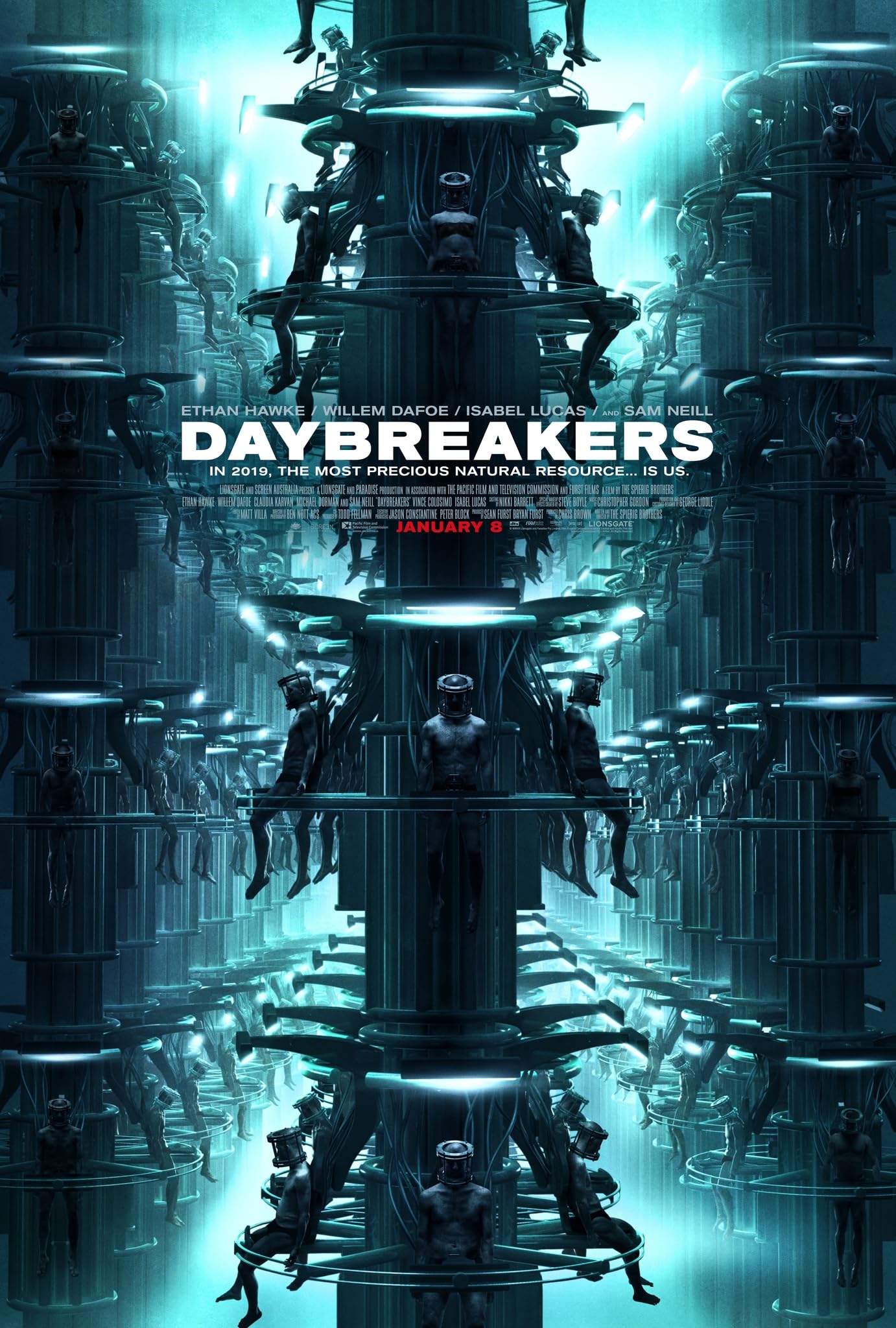 Daybreakers - (2009 movie) poster