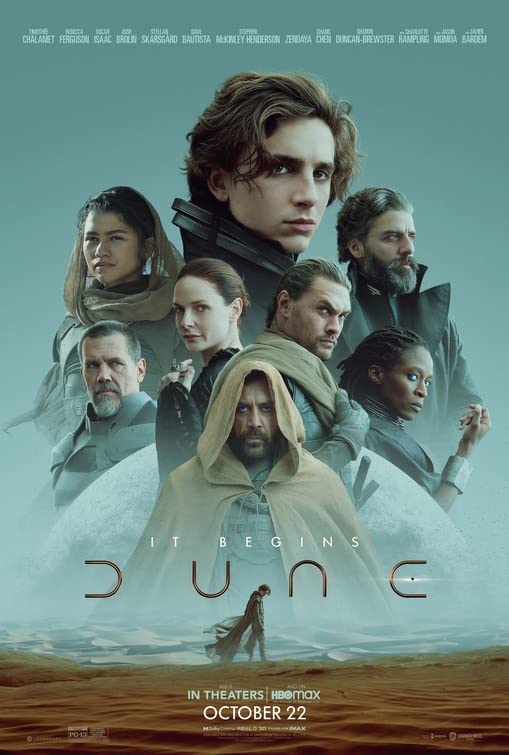 Dune - (2021 movie) poster