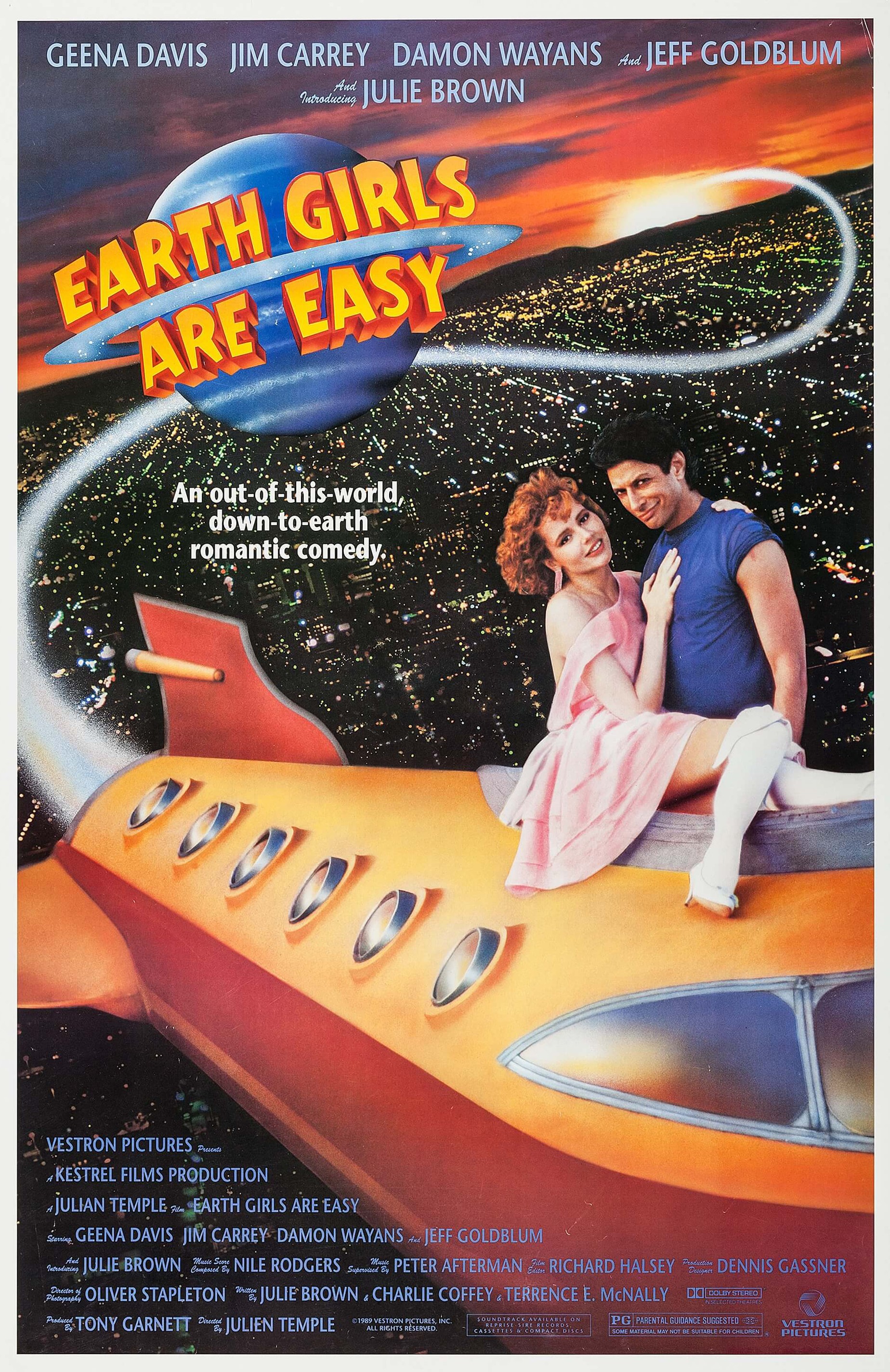 Earth Girls Are Easy - (1988 movie) poster