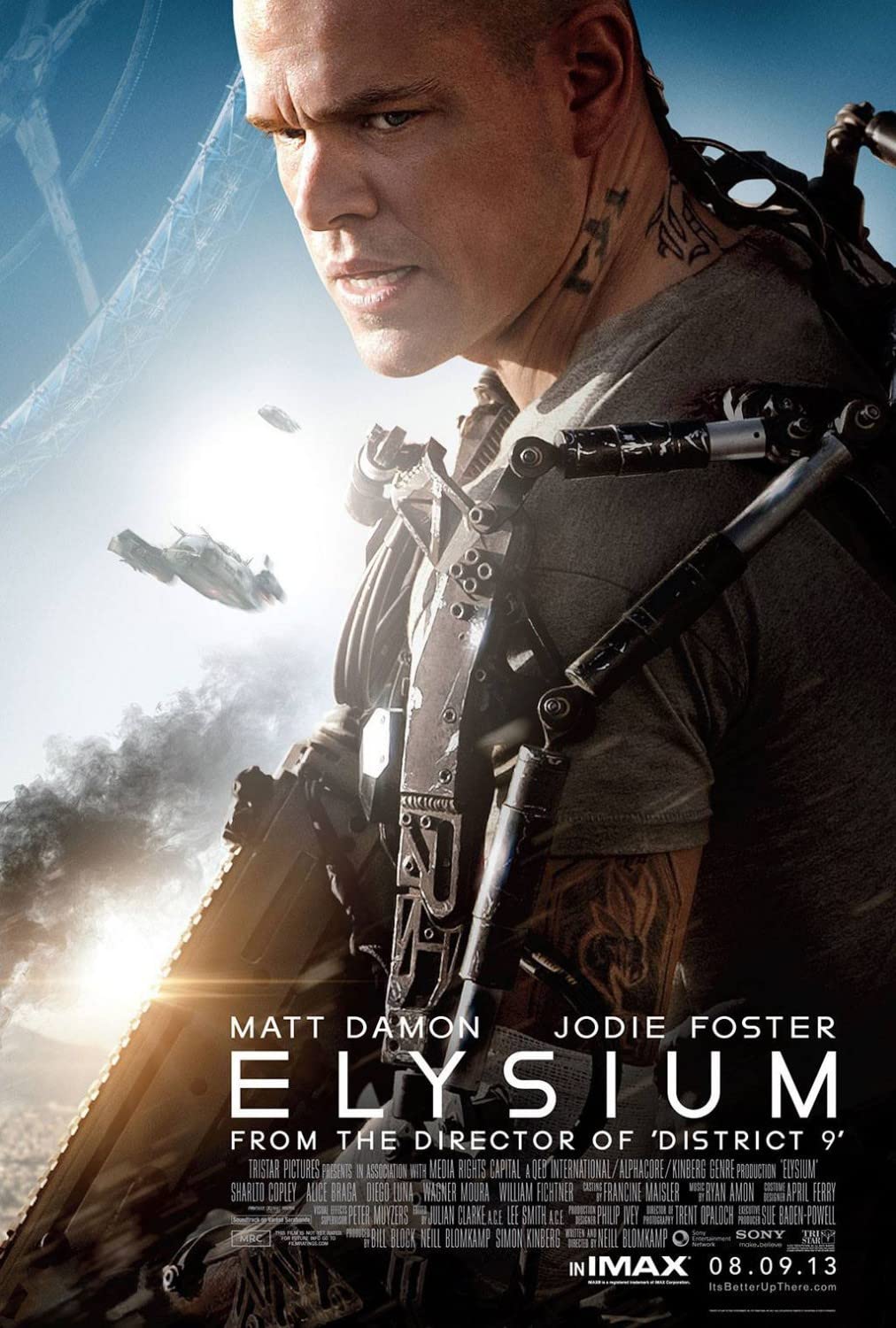 Elysium - (2013 movie) poster