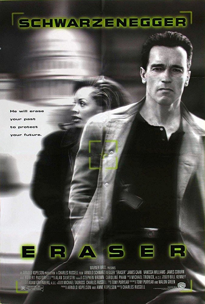 Eraser - (1996 movie) poster