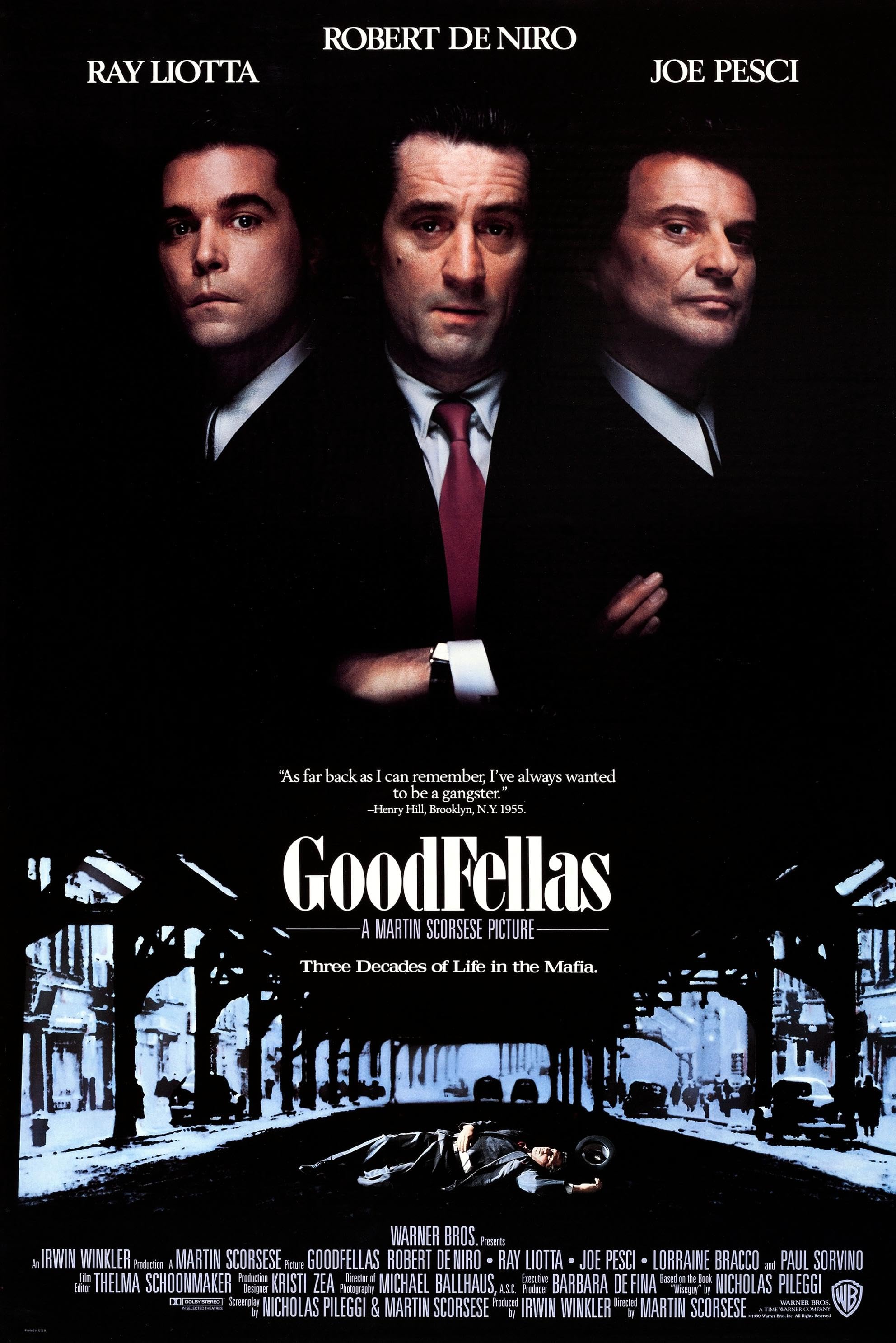Goodfellas - (1990 movie) poster