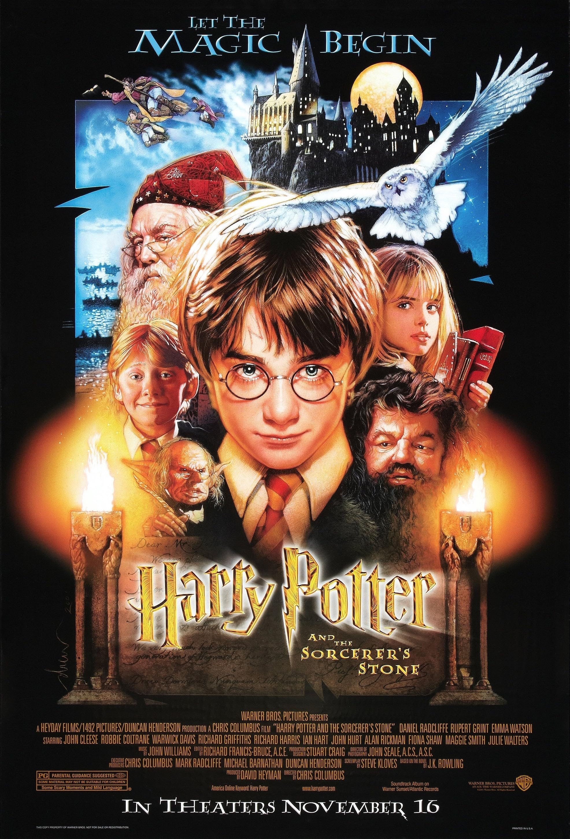 Harry Potter and the Philosopher's Stone - (2001 movie) poster