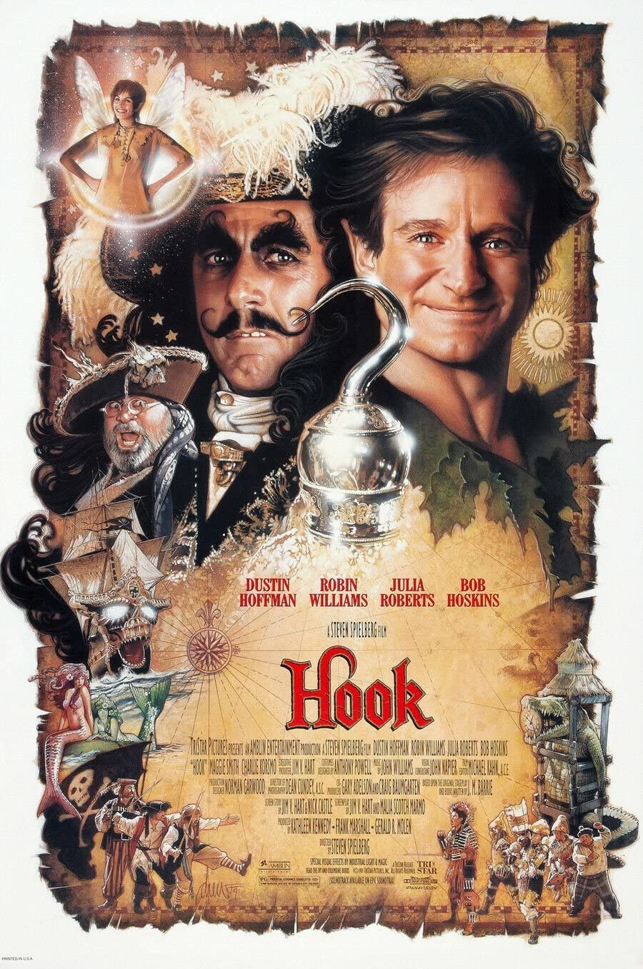 Hook - (1991 movie) poster