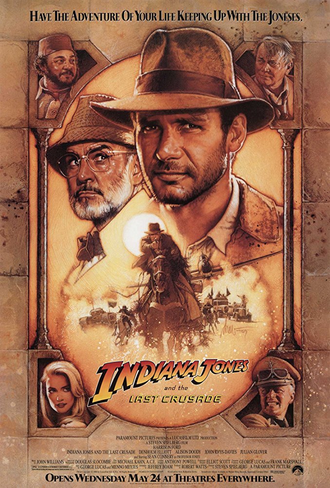 Indiana Jones and the Last Crusade - (1989 movie) poster
