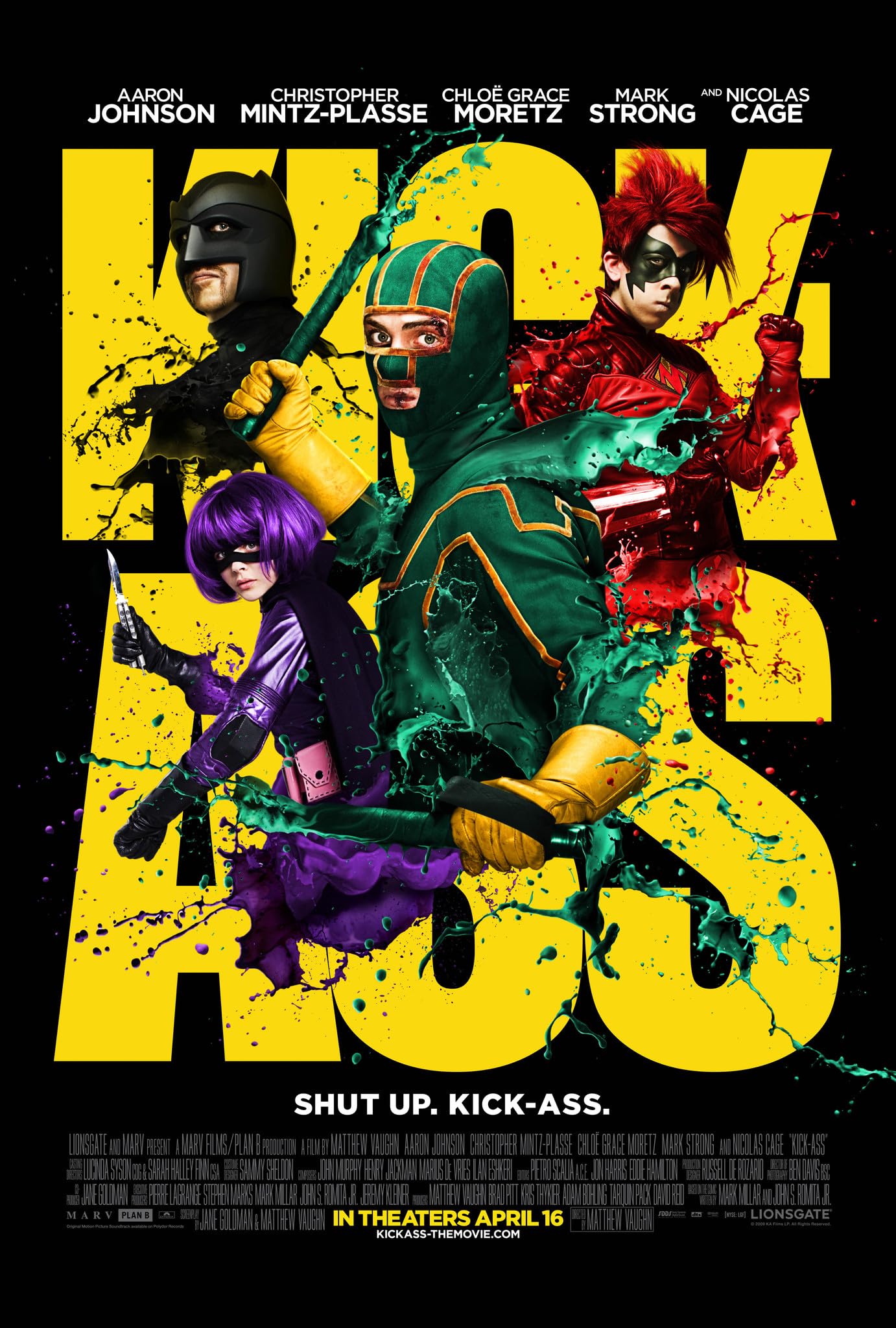 Kick-Ass - (2010 movie) poster