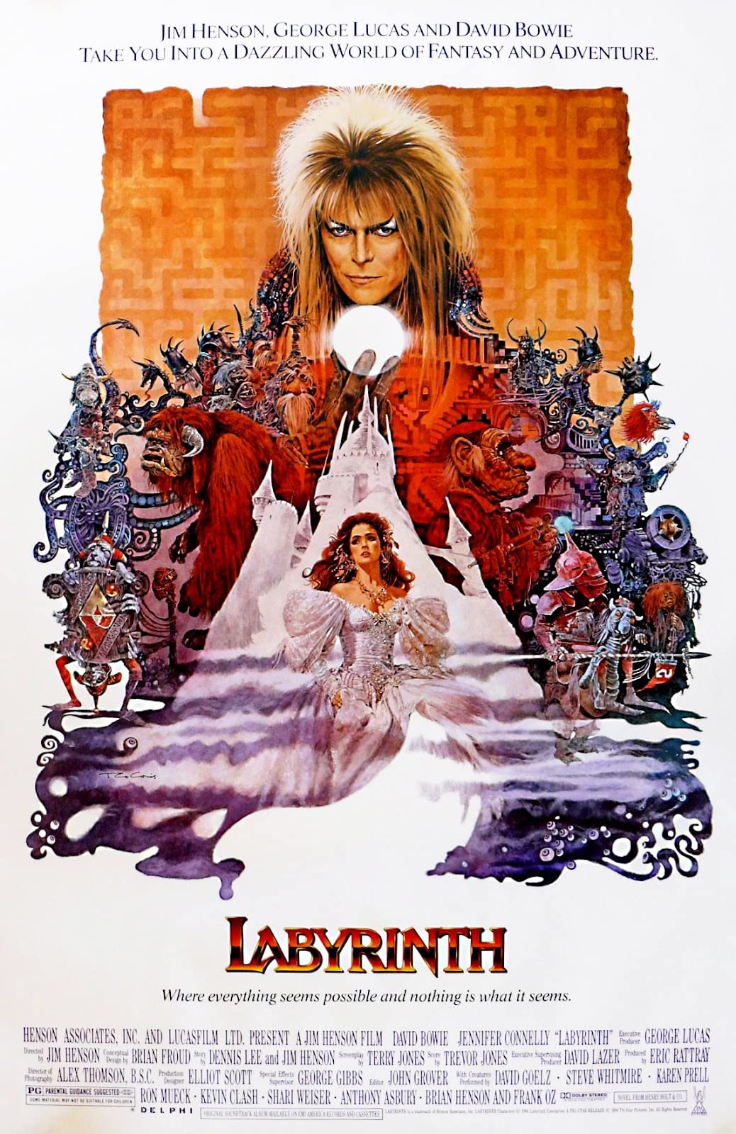 Labyrinth - (1986 movie) poster