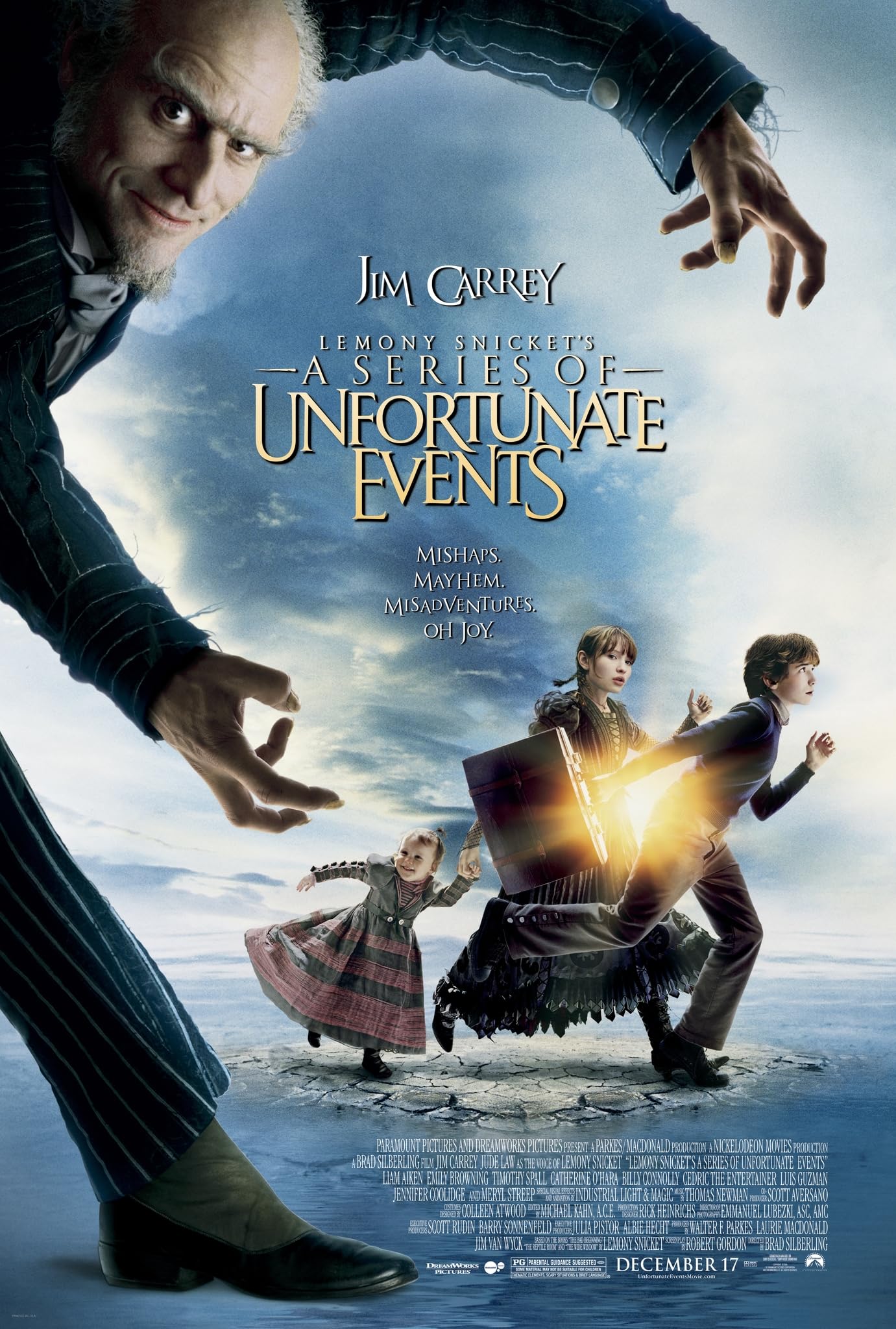Lemony Snicket's A Series of Unfortunate Events - (2004 movie) poster