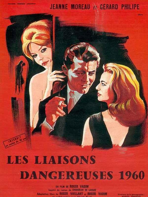 Les Liaisons dangereuses - (1959 movie) poster