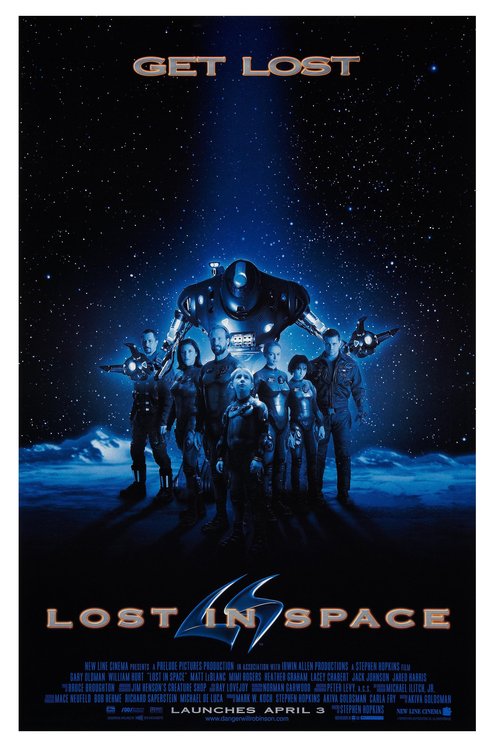 Lost in Space - (1998 movie) poster