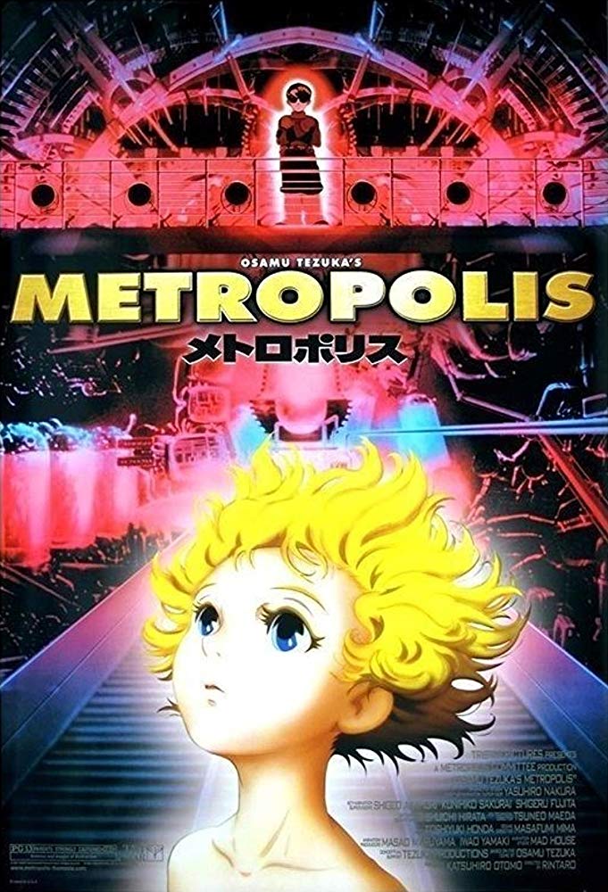 Metropolis - (2001 movie) poster