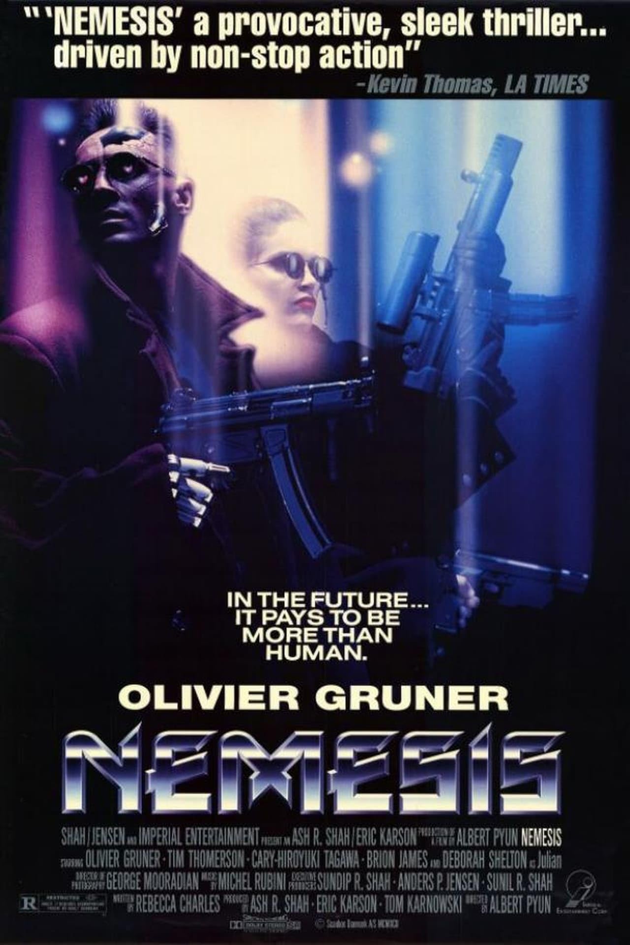 Nemesis - (1992 movie) poster