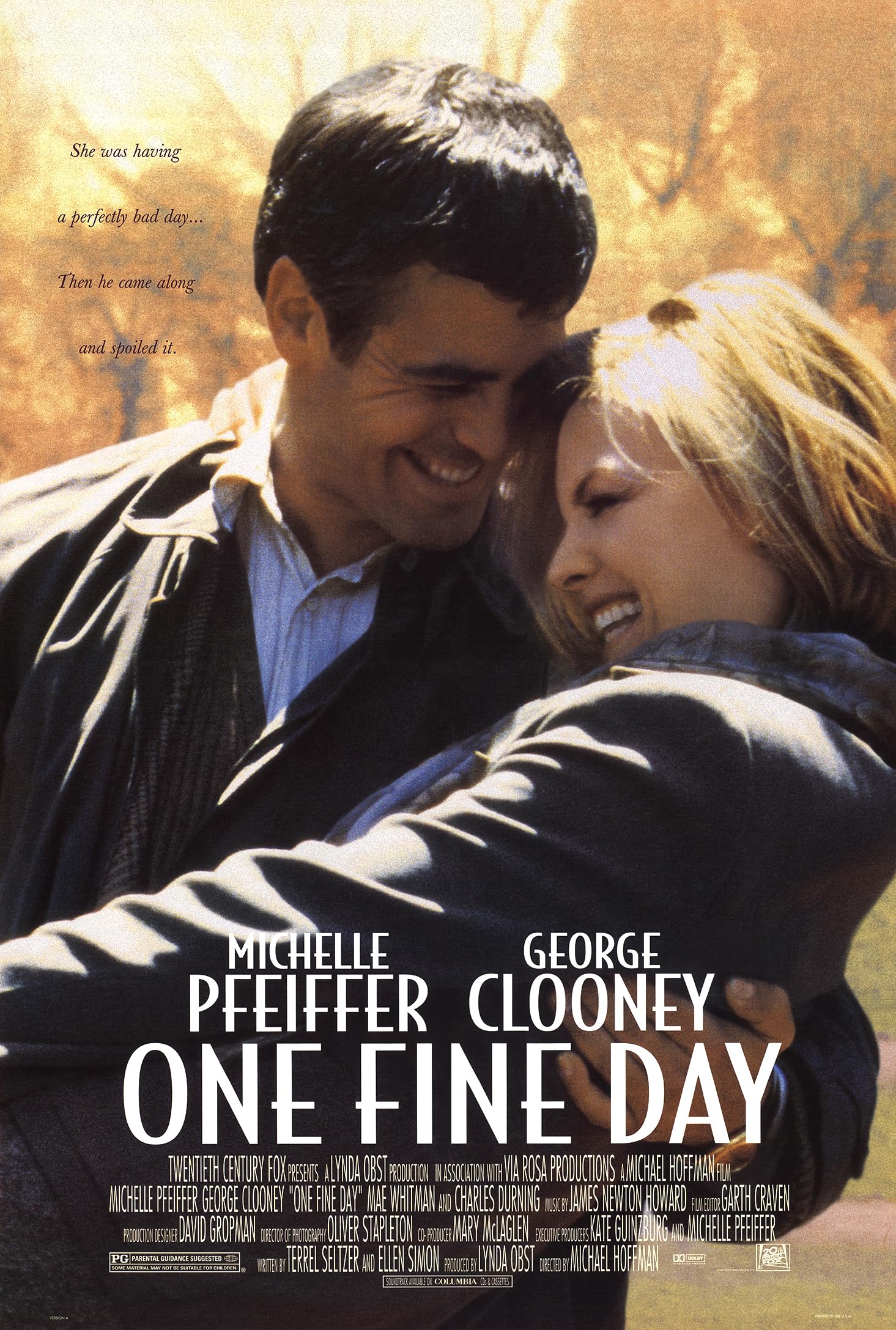 One Fine Day - (1996 movie) poster