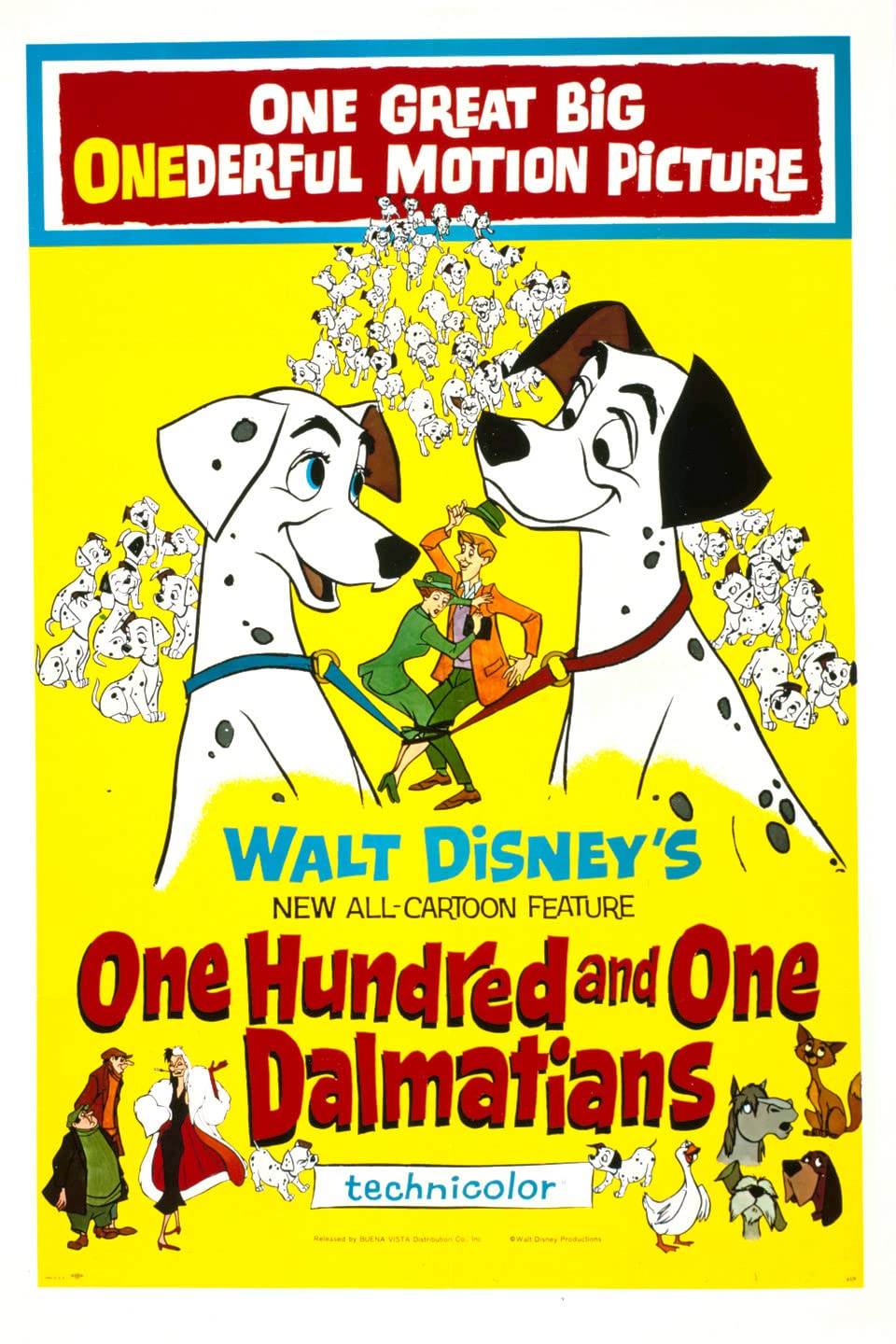 One Hundred and One Dalmatians - (1961 movie) image