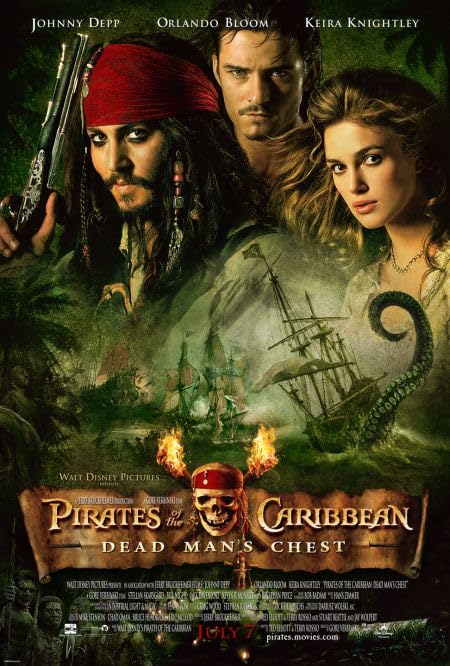 Pirates of the Caribbean꞉ Dead Man's Chest - (2006 movie) poster