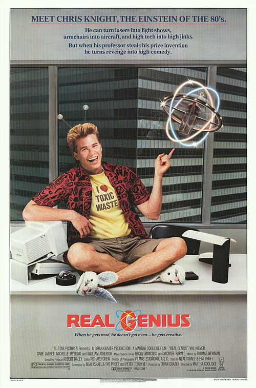 Real Genius - (1985 movie) poster
