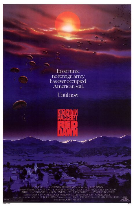 Red Dawn (1984) poster