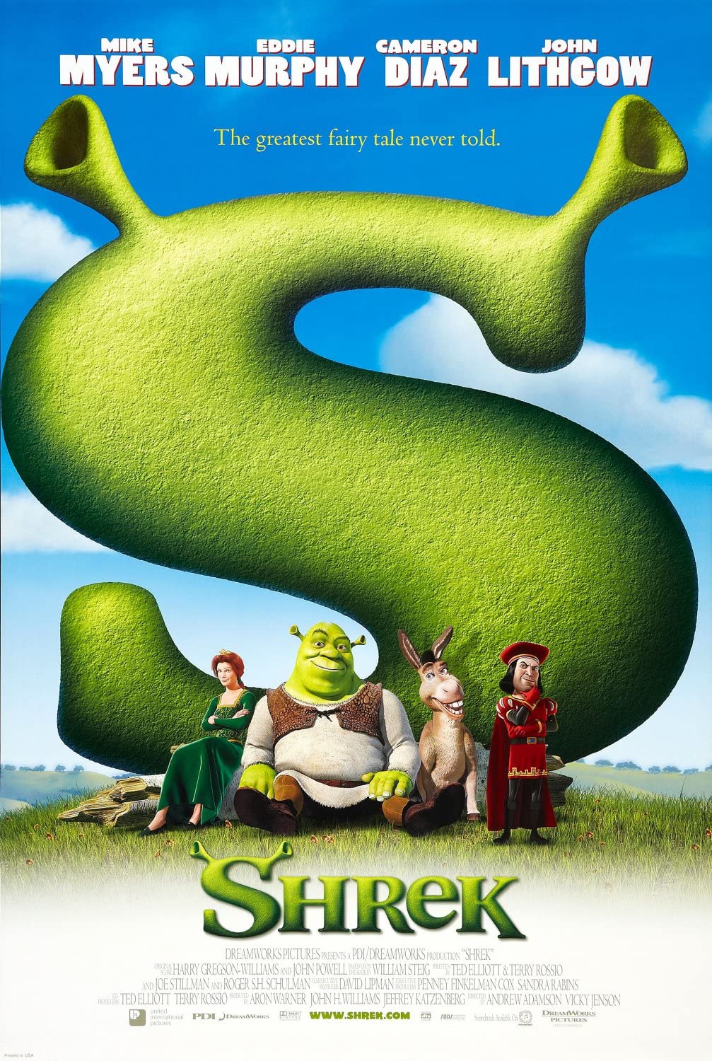 Shrek - (2001 movie) poster