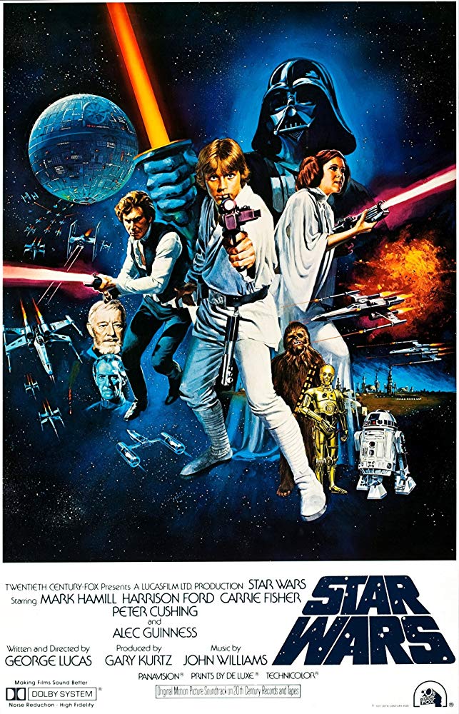 Star Wars - (1977 movie) poster
