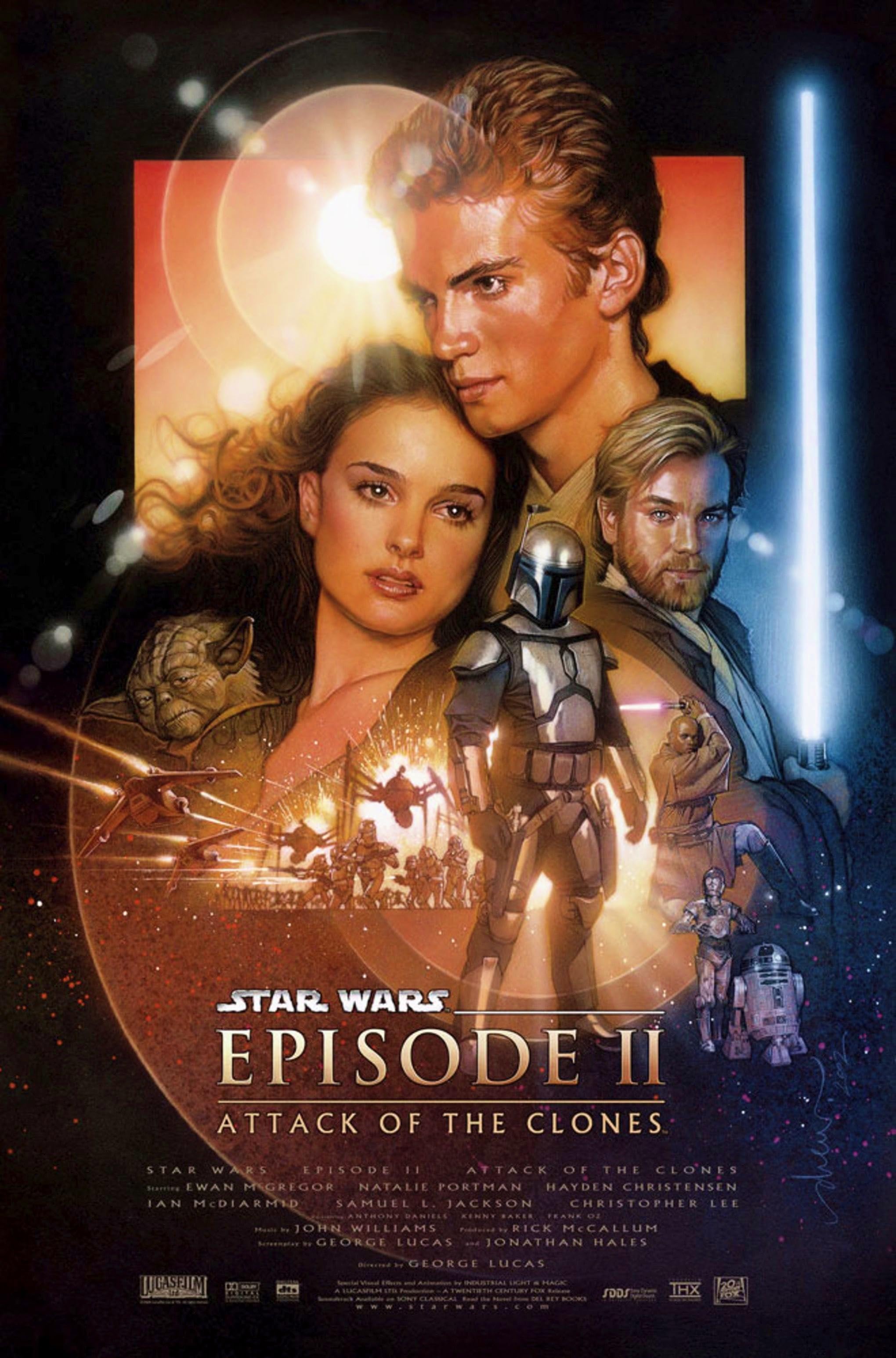 Star Wars - Episode II - Attack of the Clones - (2002 movie) poster