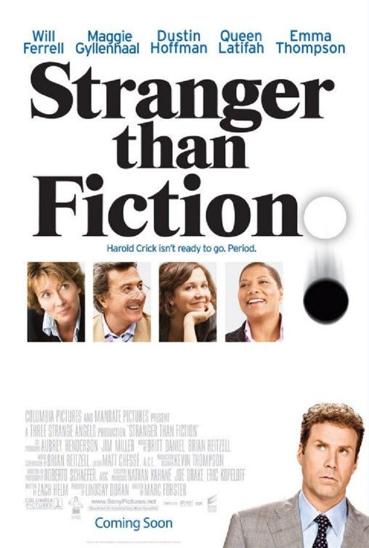 Stranger than Fiction - (2006 movie) poster