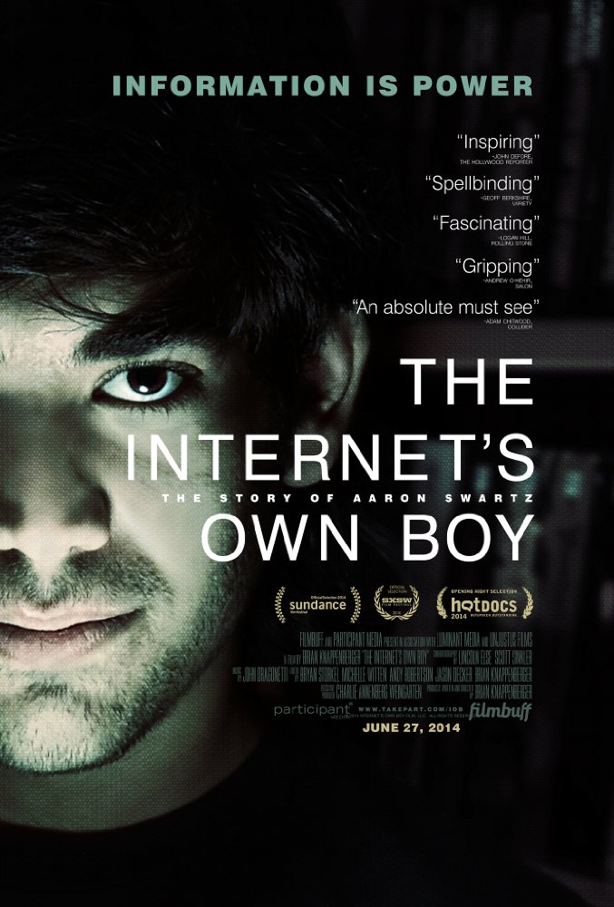 The Internet's Own Boy - (2014 movie) poster