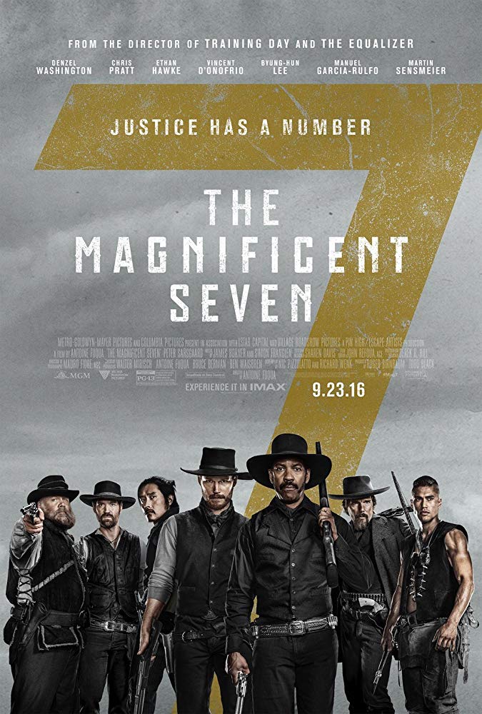 The Magnificent Seven - (2016 movie) poster
