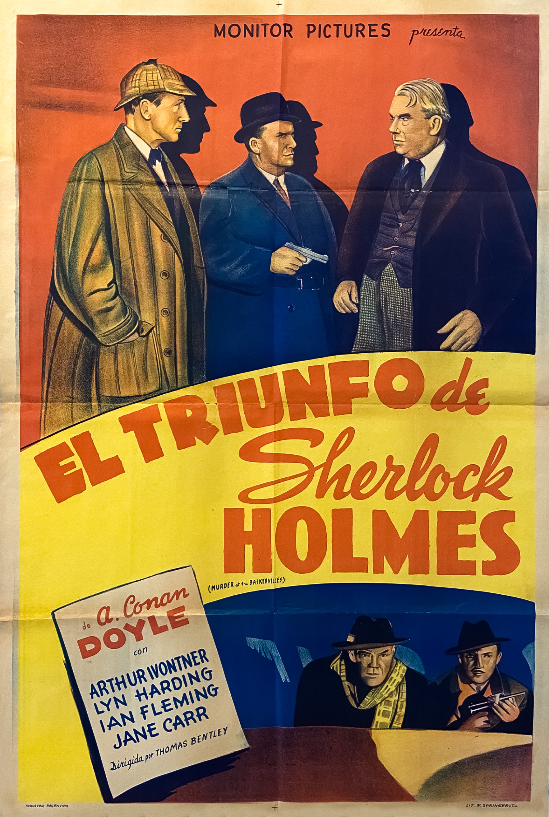 The Triumph of Sherlock Holmes - (1935 movie) poster