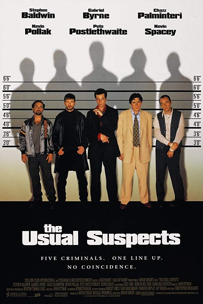 The Usual Suspects - (1995 movie) poster