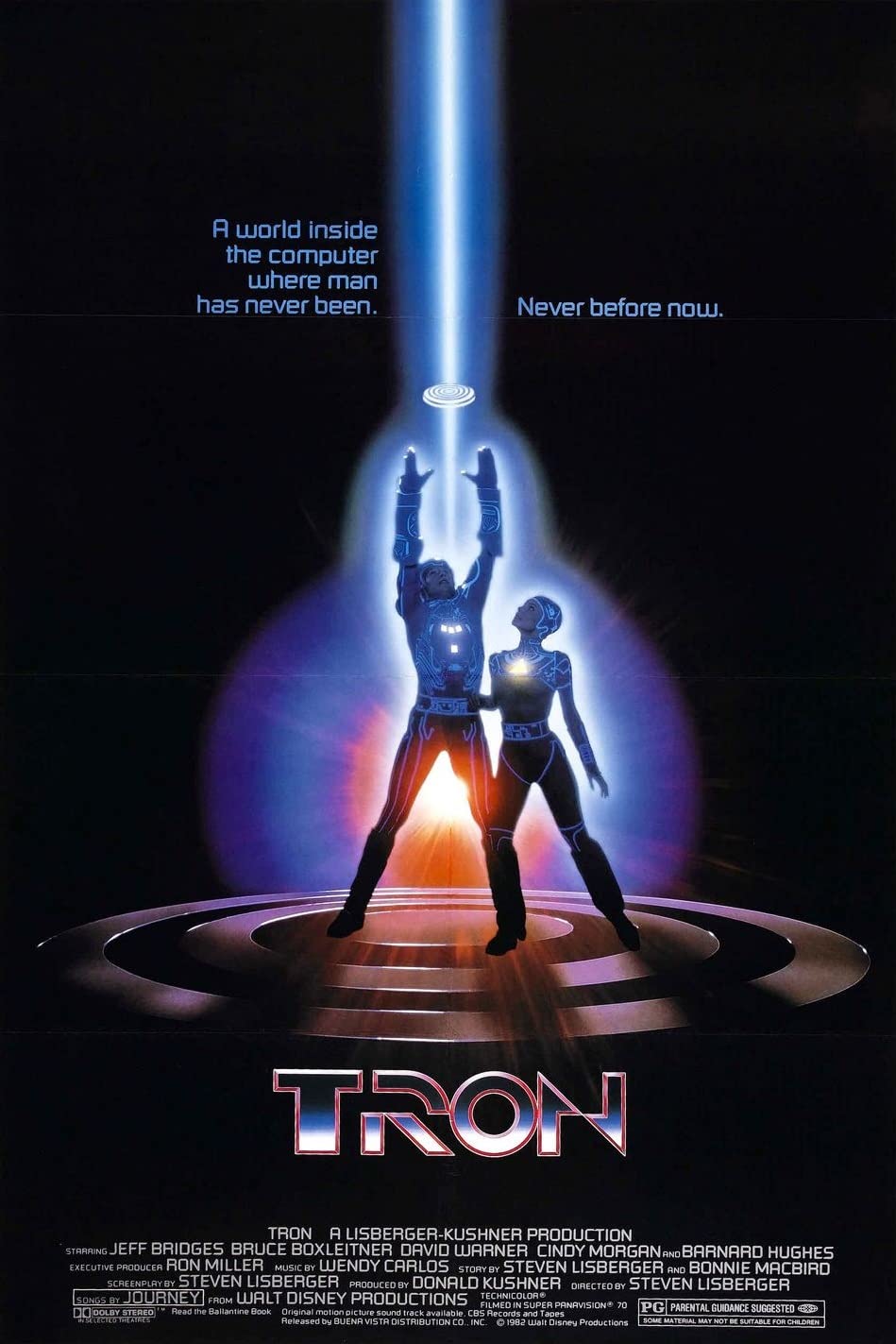 Tron - (1982 movie) poster