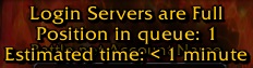 World of Warcraft position in queue
