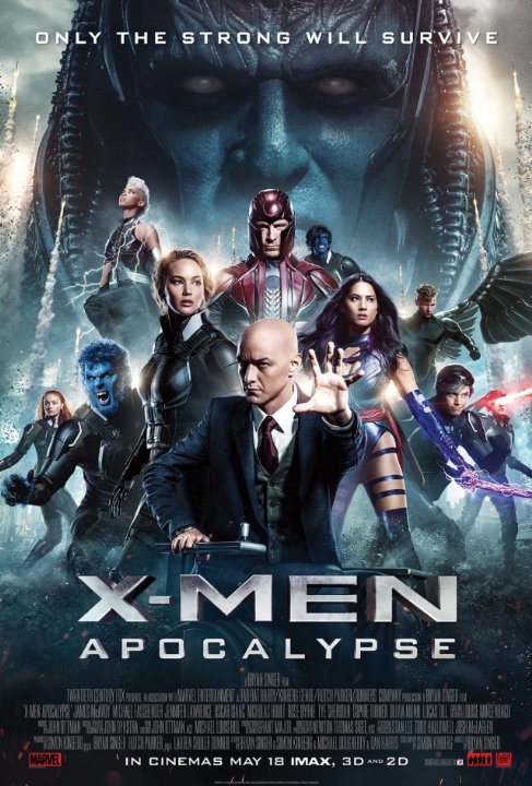 X-Men - Apocalypse (2016) poster