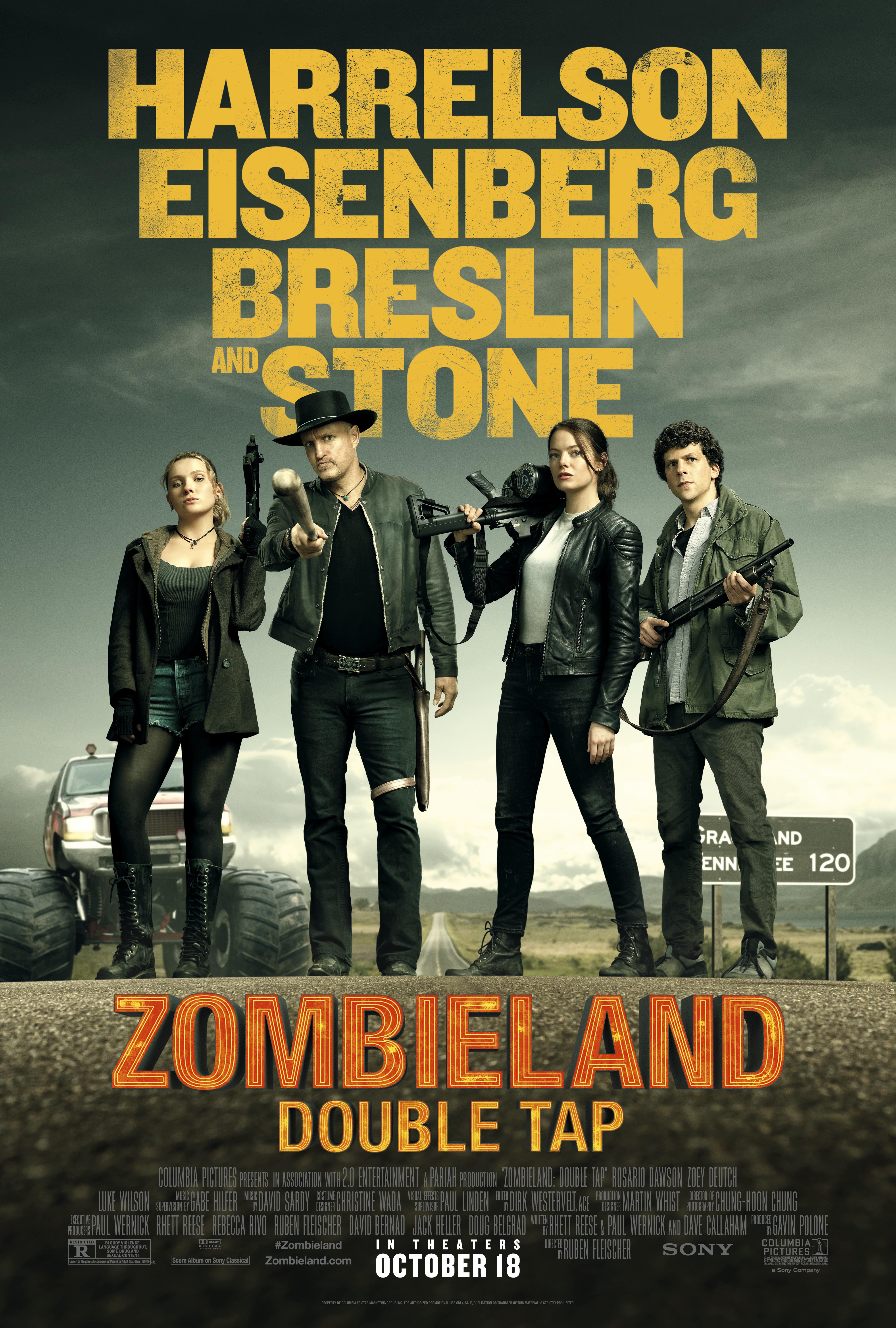 Zombieland꞉ Double Tap - (2019 movie) poster